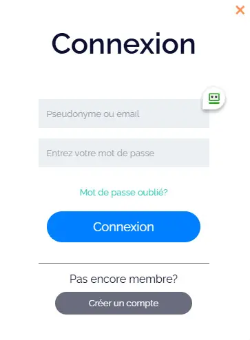 Conexión de los miembros de SUPERBOSS CASINO