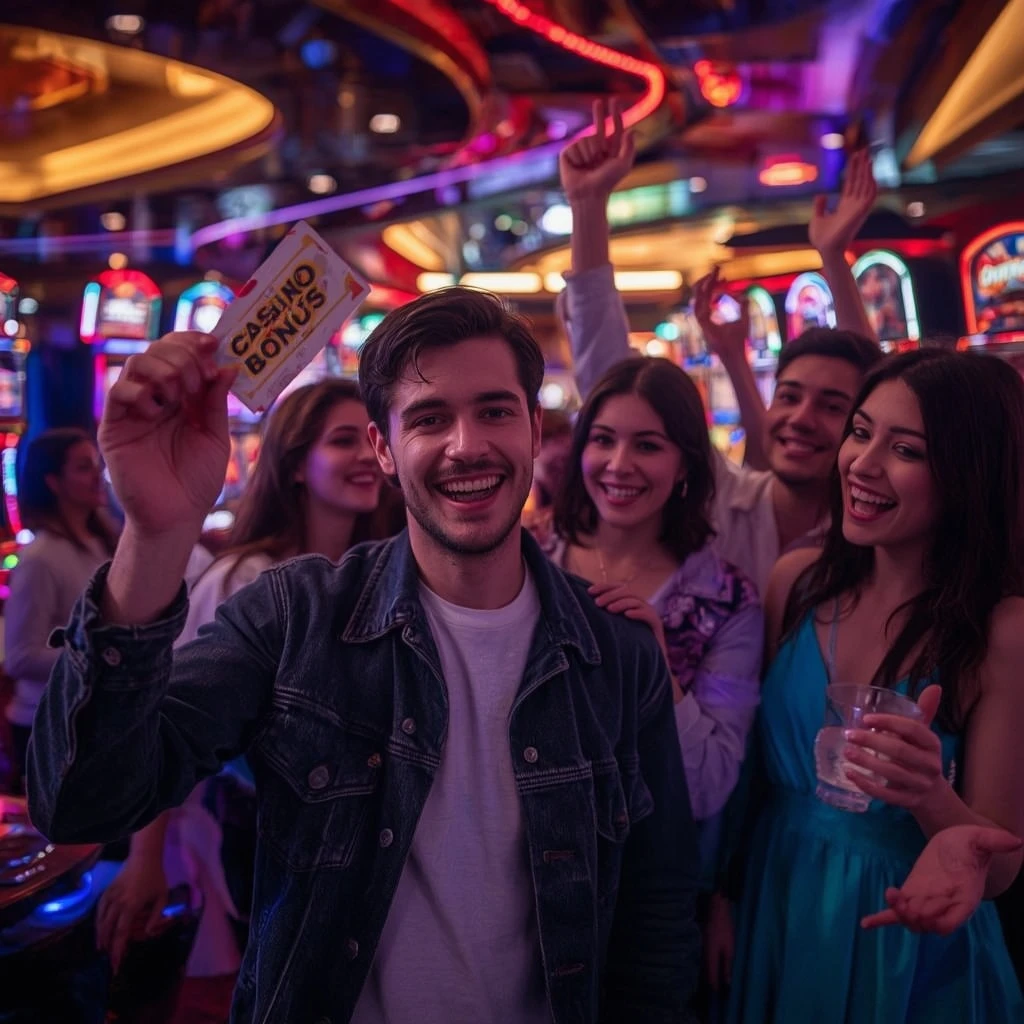 persona con un bono de casino SUPERBOSS CASINO