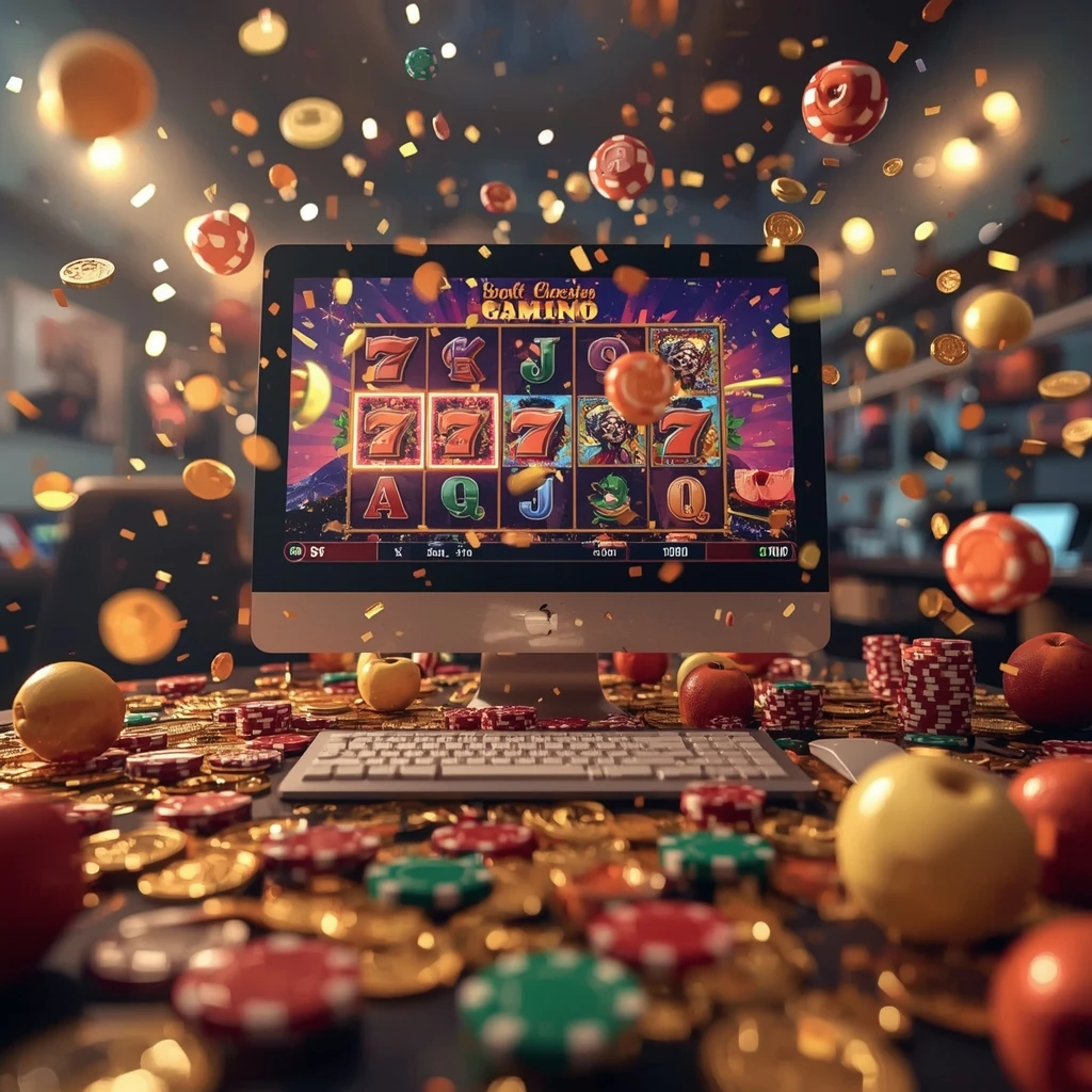 máquinas tragamonedas en la pantalla SUPERBOSS CASINO